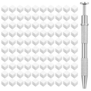 옴브레 네일 아트용 150PCS 스펀지 1개와 그랩 펜 u2013 그라디언트 아트 도구 세트, 수납 케이스 DIY 디자인 액세서리, 살롱 및 가정용