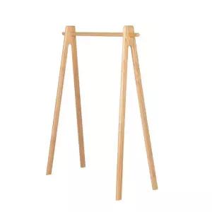 우드 행거 옷가게 원목 호텔 심플 의류 인테리어 숙소