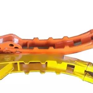 포크레인 집게발 굴삭기 교체 코끼리집게 이빨 클램프