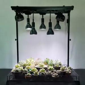 성장등 식물등 식물키우기 스탠드 가든 우산 전구