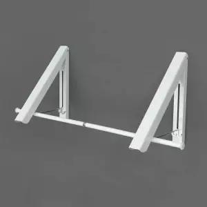 접이식 벽걸이 행거 폴딩 벽옷걸이 화이트 접이식행거 접이식건조대 벽걸이행거 벽걸이건조대