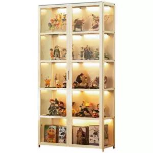 피규어 장식장 디스플레이 거실 투명 캐비넷 사무실 대형 진열대 캐비닛 전시 스탠드 수납장