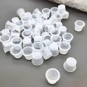 [하프클럽/알티피아]원형 플라스틱 타투잉크 색소 컵 타투용품 반영구재료