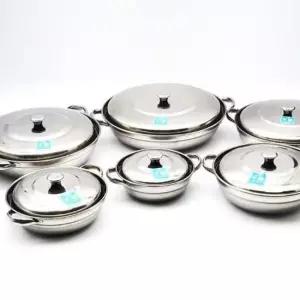 업소전골냄비 국산 스텐 전골 냄비 식당 업소용 양수 330mm 라면냄비편수