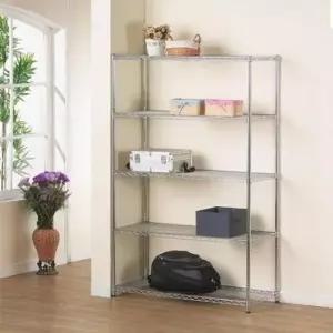 선반장수납정리 메탈랙 창고 선반 철제 와이드 정리