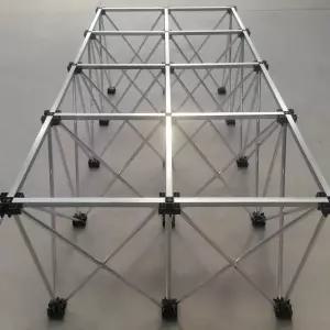 노점상 작업 다리 스탠드 석고 가판대 슬래브 보드 거미다리