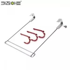 [생활] 1단 키친아트 바지걸 문걸이 옷걸이 도어후크 도어훅