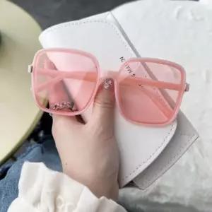 레트로 틴트 선글라스 패션안경 컬러렌즈 색안경