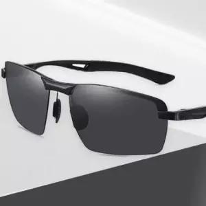 블랙스모크 편광 가벼운 패션 남성 선글라스 골프