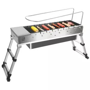 업소용 바베큐 자동 꼬치기계 회전 숯불 바베큐그릴 양꼬치회전그릴 그릴 테이블그릴 캠핑 화로