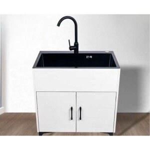 손빨래싱크대 업소용 상판 이동식 애벌빨래 소형 1구 다용도실