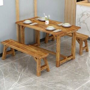 플라워책상 옛날학교책상 식당 의자 책걸상 세트 옛날학교