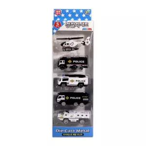 황용토이 경찰차세트-T/자동차완구/장난감/특수차/경찰놀이/역할놀이/미니카/작동완구/ 어린이날선물/조카