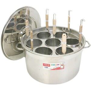 업소용 해면기 7구 건지기 세트 국수 오뎅 냉면 면삶는기계