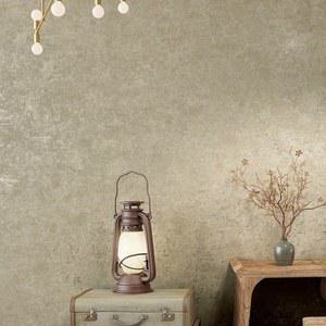 레트로 산업 스타일 브론 징 일반 벽지 부직포 라이트 럭셔리 벽 종이 롤 거실 침실 장식