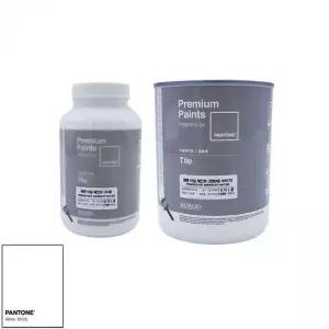 [에이치플러스몰]타일용 페인트 750ml 화이트 컬러 실내 바닥 코팅제