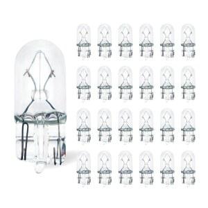 [미국배송] LANUOVX 194 전구 25팩 자동차 브레이크 라이트 T10 168 2825 RV 캠퍼 턴 시그널 전구 12V3W W5W 자동차 트럭 SUV용 테일라이트 패널 라이트 교체