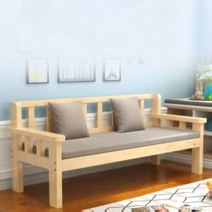 원목 소파 평상형 DIY 원룸 나무 벤치형 쇼파 베드