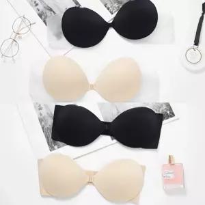 더블 볼륨 누드브라(보조스티커+누드끈+연결밴드)