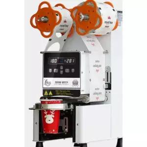 자동 카페 포장 음료 파이 밀봉기 컵실링기 실링기 컵