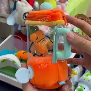 돌아가는 당근 볼 믹서기 인형 선물 키링 놀이 장난감 애착인형 스트레스 귀여운 해소 쓸모없는