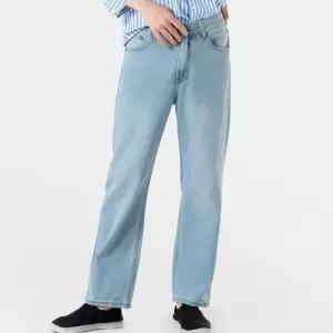 남자 스판 와이드 연청 청바지 DJJ-JJMM-5037 (8326706A)