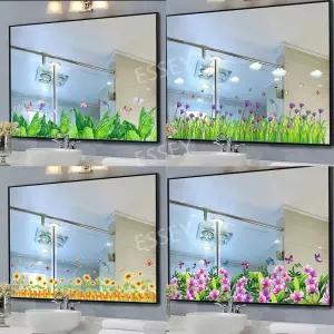 거울스티커 꾸미기 장식 욕실 접착 인테리어 유리창 시트지