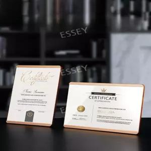 A4액자 상장 탁상용 액자틀 증명서 사업자등록증 액자 프레임