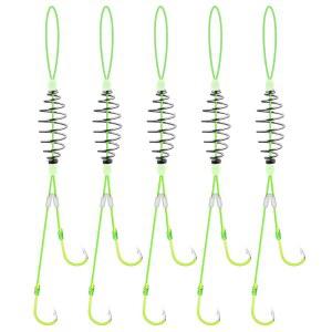 DYXSSM 미끼 잉어 바늘 우리 피더 드럼 낚시 스프링 바늘