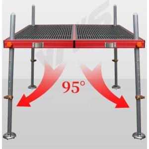 낚시 카본 휴대 낚싯대 민물 수상 휴대용 피더 좌대 선반 다리
