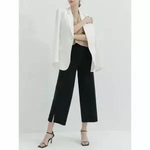 [하프클럽/르오트]워셔블 썸머 니트팬츠 (2종세트)-사이즈 5588까지