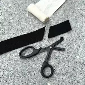 [콩심팥심]다기능 EDC 생존 캠핑 가위 레저 구조 다용도 휴대 처치 응급 절단