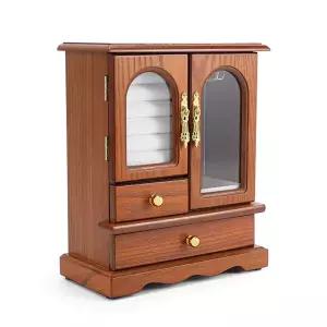 원목 엔틱 악세서리 보관함 서랍장 반지 보석함 빈티지