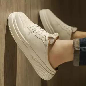 남자 발편한 뮬 시원한 키높이 운동화 캔버스 독일군