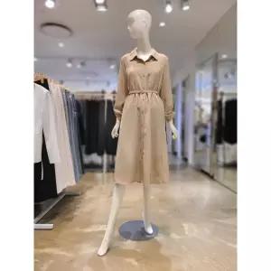 숲 SOUP 오픈카라 긴팔 플레어 원피스SC4OP31 491906