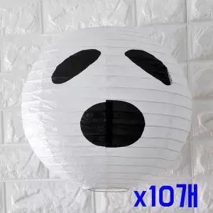 [알티피아]TBZ 할로윈 파티장식 30cm유령 종이등 x10개 파티세트