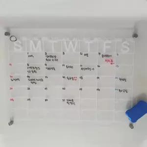 자석보드 다용도 아크릴 투명 자석보드판 풀세트 보드판40x30