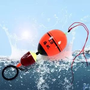 원터치 바다찌낚시 채비 완성 구멍찌 수중찌 세트 반유동 야광캐미 케미 낚시찌