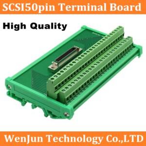 하이 퀄리티 SCSI50pin 터미널 보드 서보 CNI 인터페이스 어댑터 SCSI 50pin 모듈 분배기 와이어링