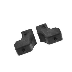 파르투토 1쌍 F250 F350 F450 F550 슈퍼 듀티 2017용 좌측 블랙 테일게이트 고무 스톱 범퍼 2019 스토퍼 리미터 쿠션 교체 HC3Z-99439A00-A HC3Z-99439A00-B