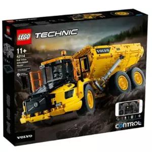 레고 TECHNIC 사실감 넘치는 덤프 트럭 엔지니어링 기술 습득 볼보 굴절식 덤프트럭
