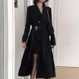 [더블디][더블디] 여성 모던 테일러드 자켓 벨트 원피스 OPC015 (41470415A)