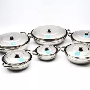 업소전골냄비 국산 스텐 전골 냄비 식당 업소용 양수 245mm 라면냄비편수