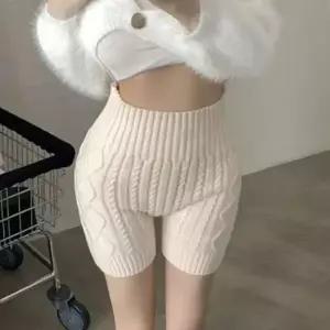 보온 여성 속바지 겨울 힙워머 여자 니트 내복 반바지