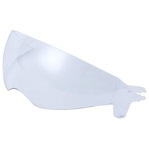 VCOROS 헬멧 바이저 카본 파이버 오픈 페이스 오토바이 교체용 쉴드 2 컬러 렌즈 사용 가능 클리어