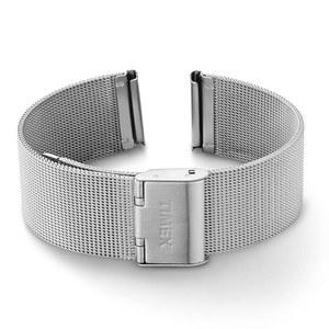 타임엑스 여성용 IQ+ 무브 18mm 퀵 릴리스 스테인리스 스틸 메시 브레이슬릿