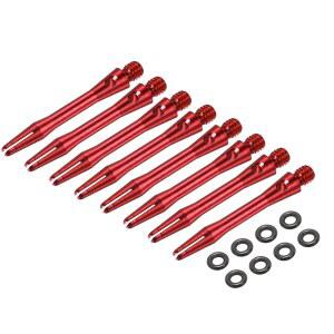 파티킬 알루미늄 다트 샤프트 2BA 스레드 스템 교체 액세서리와 스틸 팁용 고무