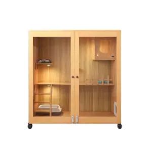 고양이빌라 하우스 호텔장 캣타워 빌라 실내 반려묘 케이지