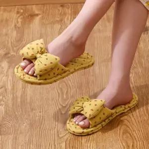 인기상품 슬리퍼 거실화 실내 쿠션 사무실 병원 옐로우 [WFKQCDE_260412]