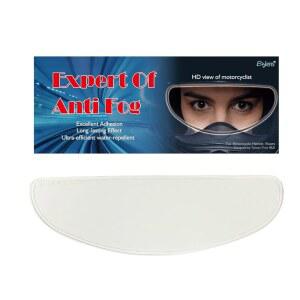 Eaglens.54 유니버설 모터사이클 풀페이스 헬멧 쉴드 김서림 방지 필름, 클리어 바이저 렌즈 삽입 방수 스티커